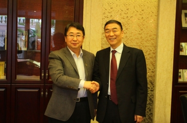 中國農(nóng)業(yè)大學(xué)黨委副書記張東軍一行訪問超大