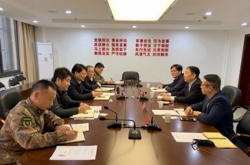 郭浩主席拜會福建省委軍民融合辦常務副主任林杰